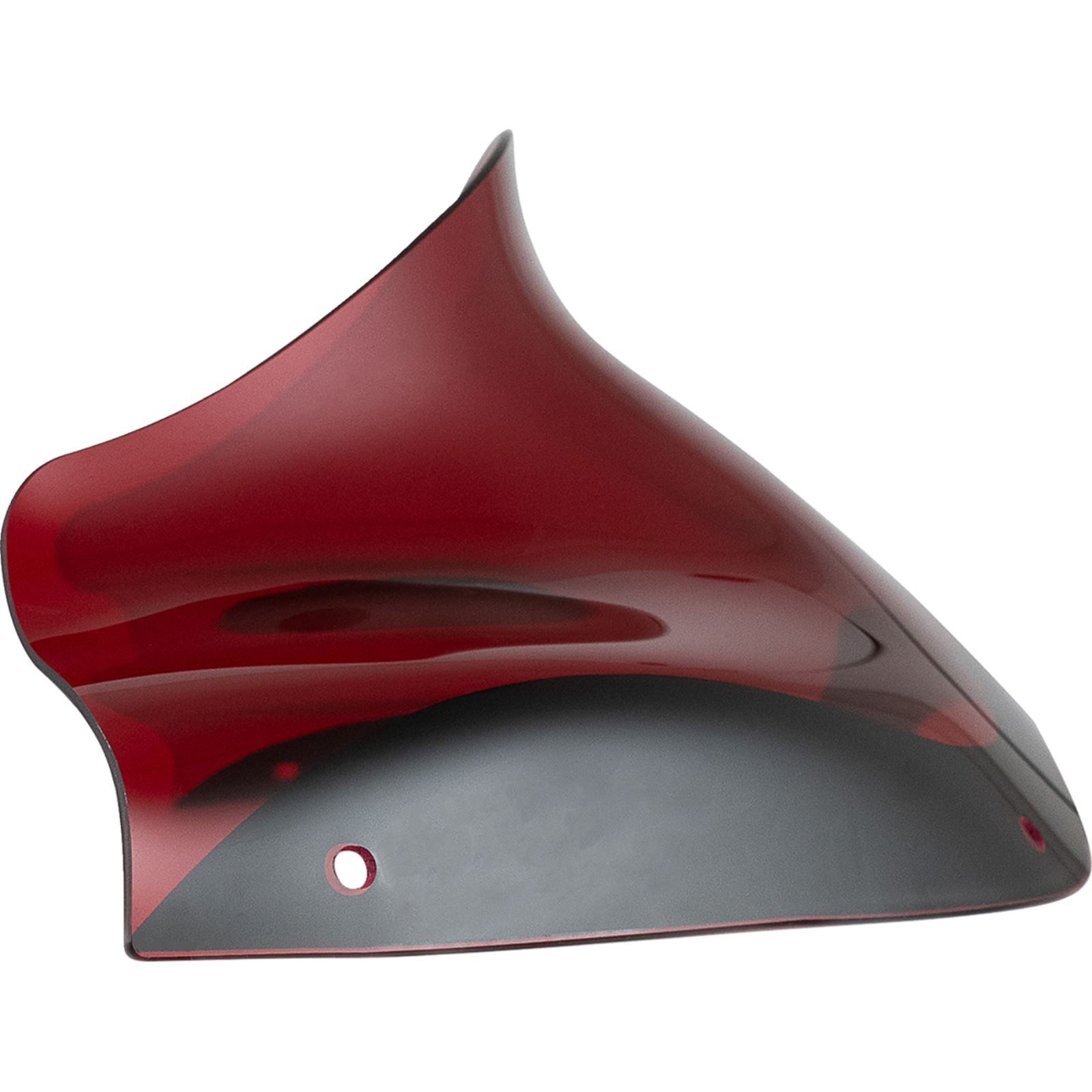 Klock Werks Kolor Flare Sport Windshield - 8" - Red - FLTR KWW-01-0691