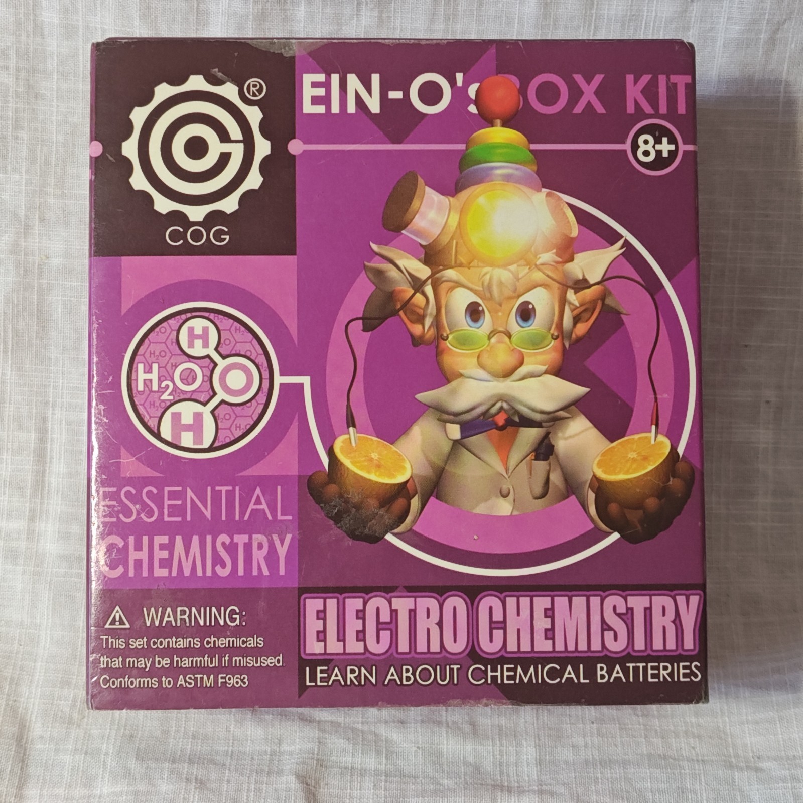 Ein-O’s Box Kit ~ Essential Chemistry ~ Electro Chemistry 2387 Never Used ~ EUC