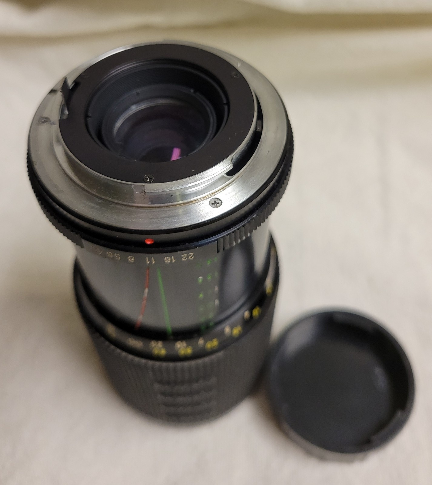 VINTAGE JAPAN ROKINON AUTO ZOOM LENS SUPER COATED 80 - 200 mm