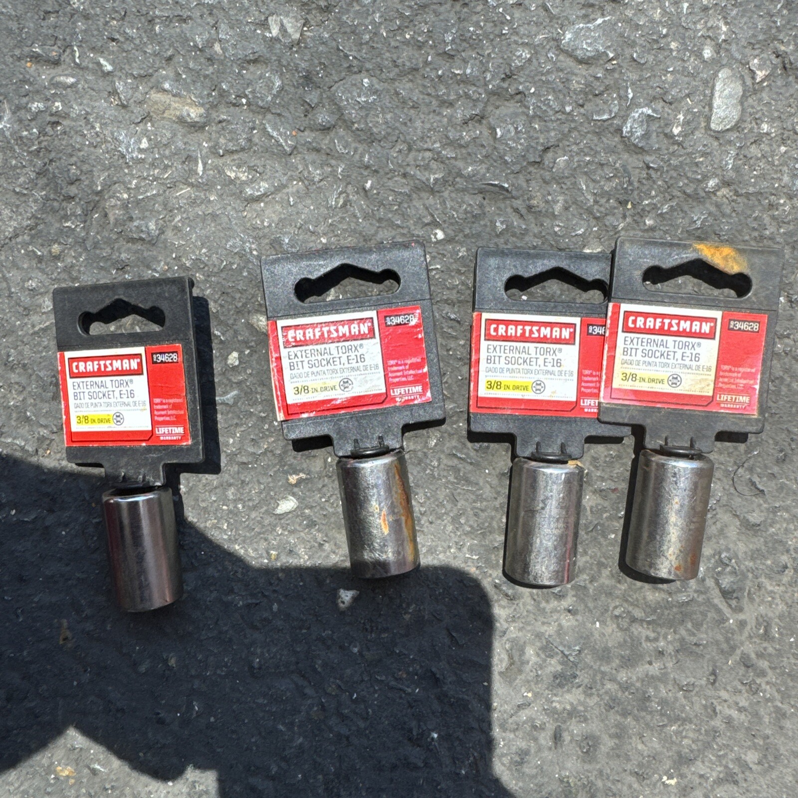 Craftsman 34628, 3/8” Drive External Torx E16 Socket 6 Point - Brand New