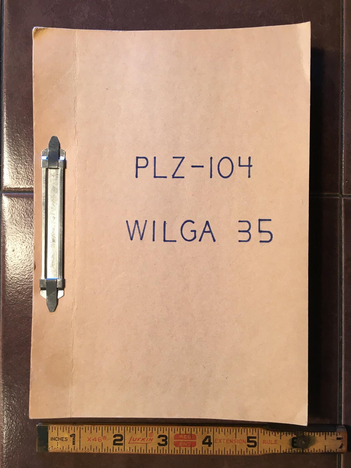 PZL-104 Wilga 35 A, Flight Handbook in German