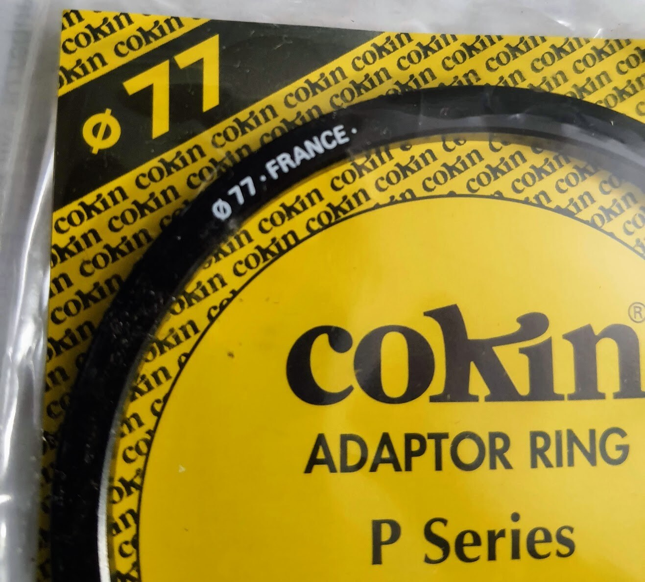 Genuine Cokin P Series 77mm Adapter Ring P477 Made in France Thread to P System