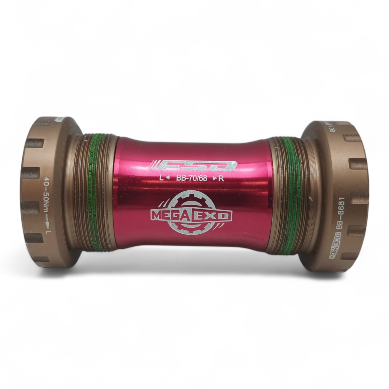 FSA Road Bike Bottom Bracket BB68 BB70 Threaded Cups MEGAEXO 24mm fit shimano