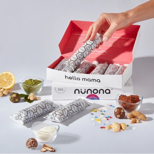 $100 Nunona Mama Balls E-Gift Card Postpartum Snack Nutrition Moms Breastfeeding