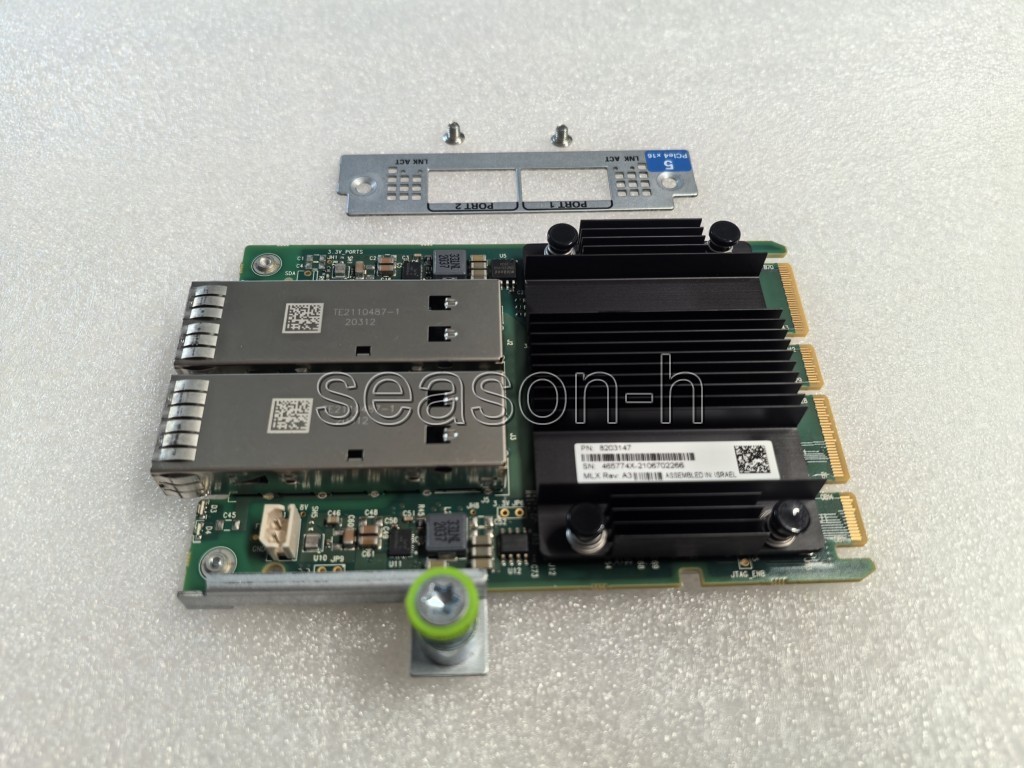 Oracle 8203147 CX5 Ex EN OCP Dual Port QSFP28 100GbE Adapter - MCX566A-CCAI