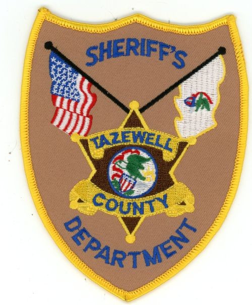 ILLINOIS IL TAZEWELL COUNTY SHERIFF NICE SHOULDER PATCH POLICE