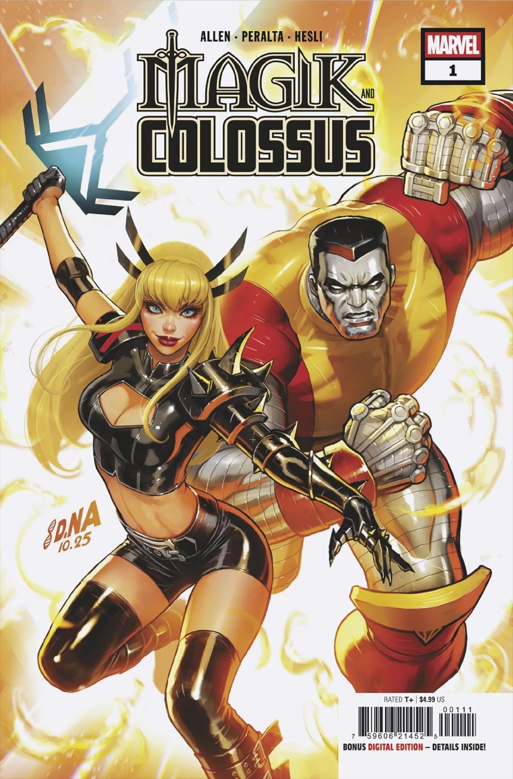 MAGIK & COLOSSUS #1 DAVID NAKAYAMA MAIN COVER VARIANT (MARVEL COMICS 2026)