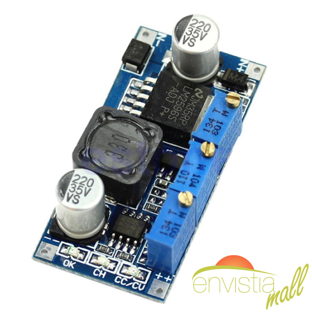 LM2596 LED Driver CC/CV 3A Step-down Adjustable DC-DC Power Regulator Module