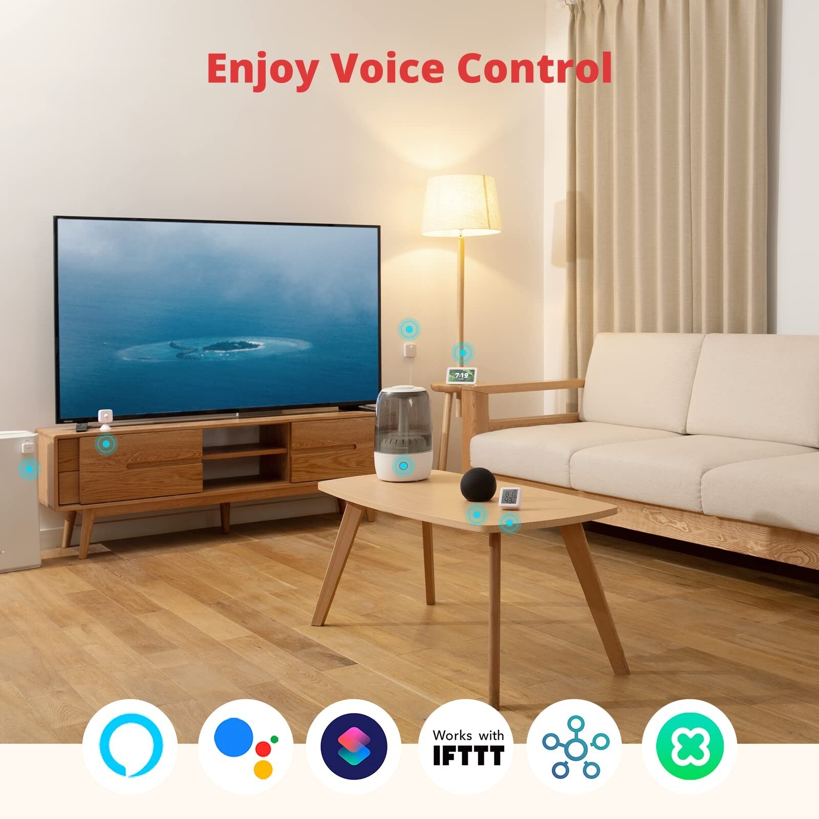 SwitchBot Hub Mini Smart Remote - IR Blaster, Link SwitchBot to Wi-Fi (Suppor...