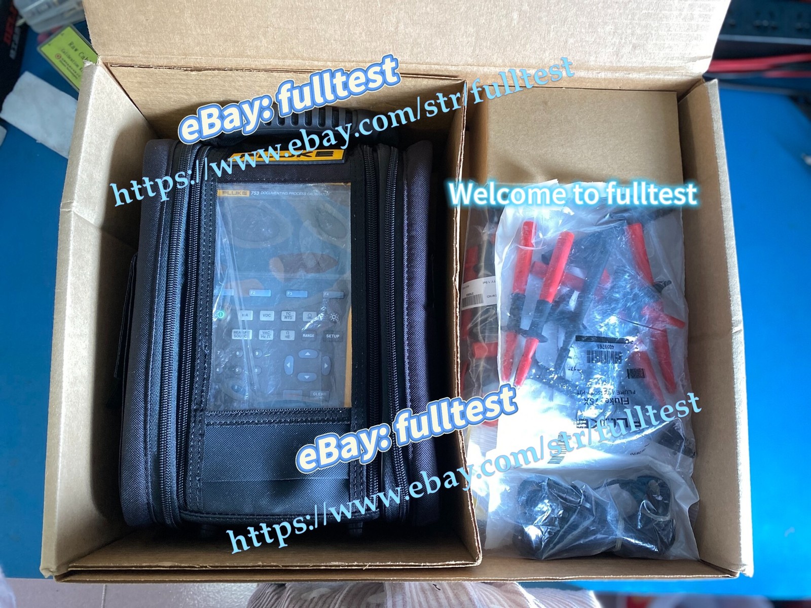 Fluke 753 multifunctional process calibrator. -fulltest