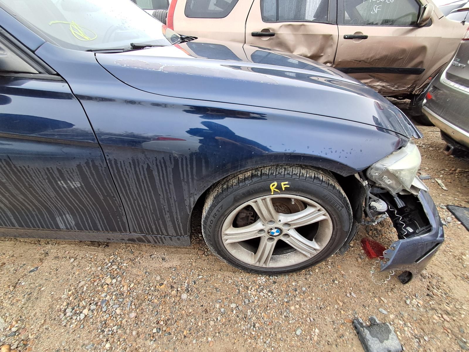 Used Front Right Fender fits: 2013 Bmw 328I Front Right Grade A