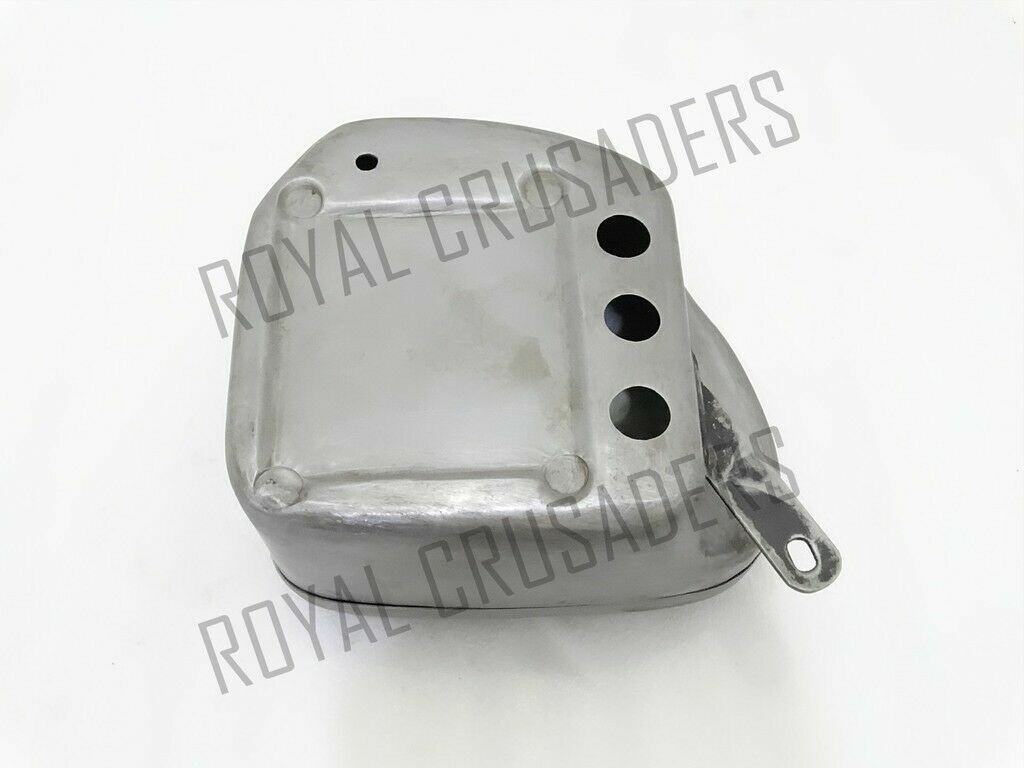 Fits NORTON FEATHERBED SLIMLINE TOOL BOX & OIL TANK RAW STEEL (REPRODUCTION)