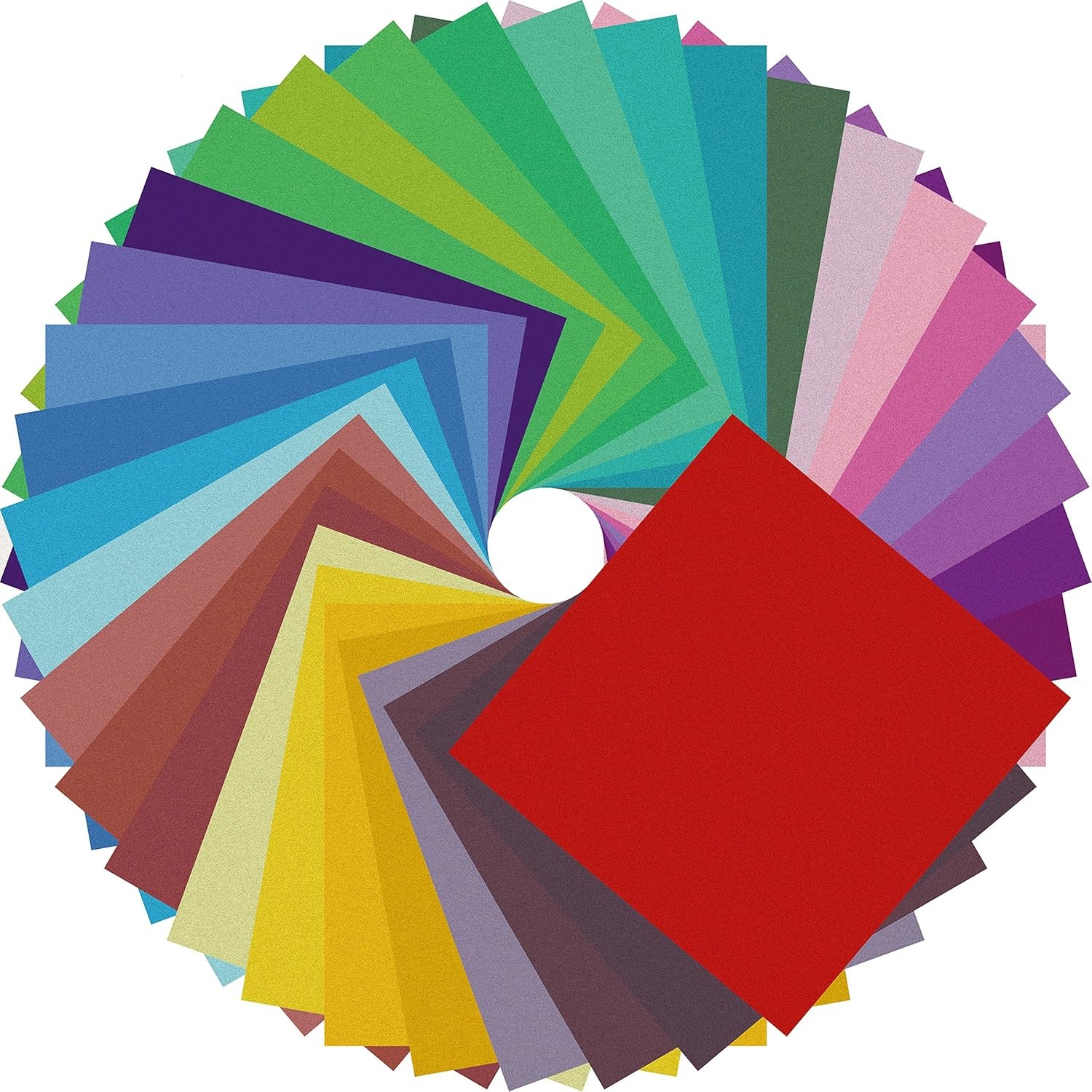 Origami Paper Double Sided Color - 200 Sheets - 20 Colors 6 inches, assorted