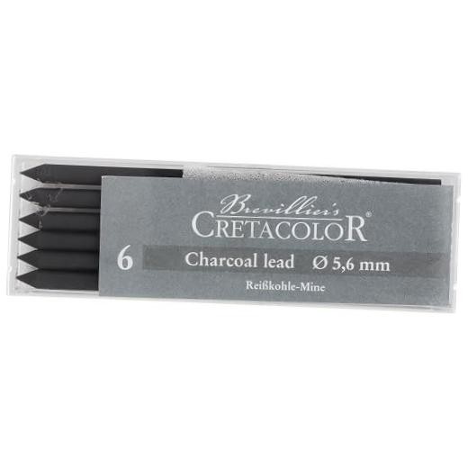 Charcoal Lead, Charcoal Lead Soft Box of 6 Charcoal Soft