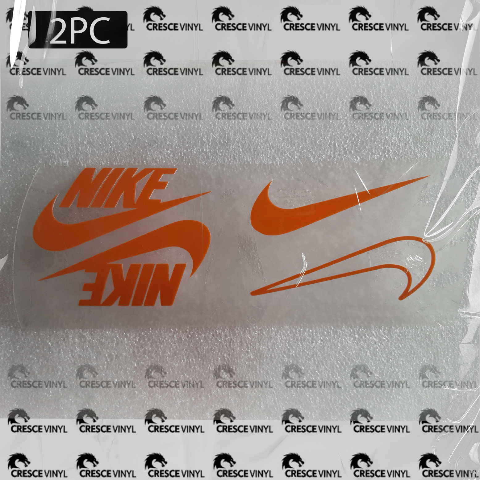 2" 4p: Nike Set Ready to Apply DIY Made to Order Iron On Custom Vinyl Decal