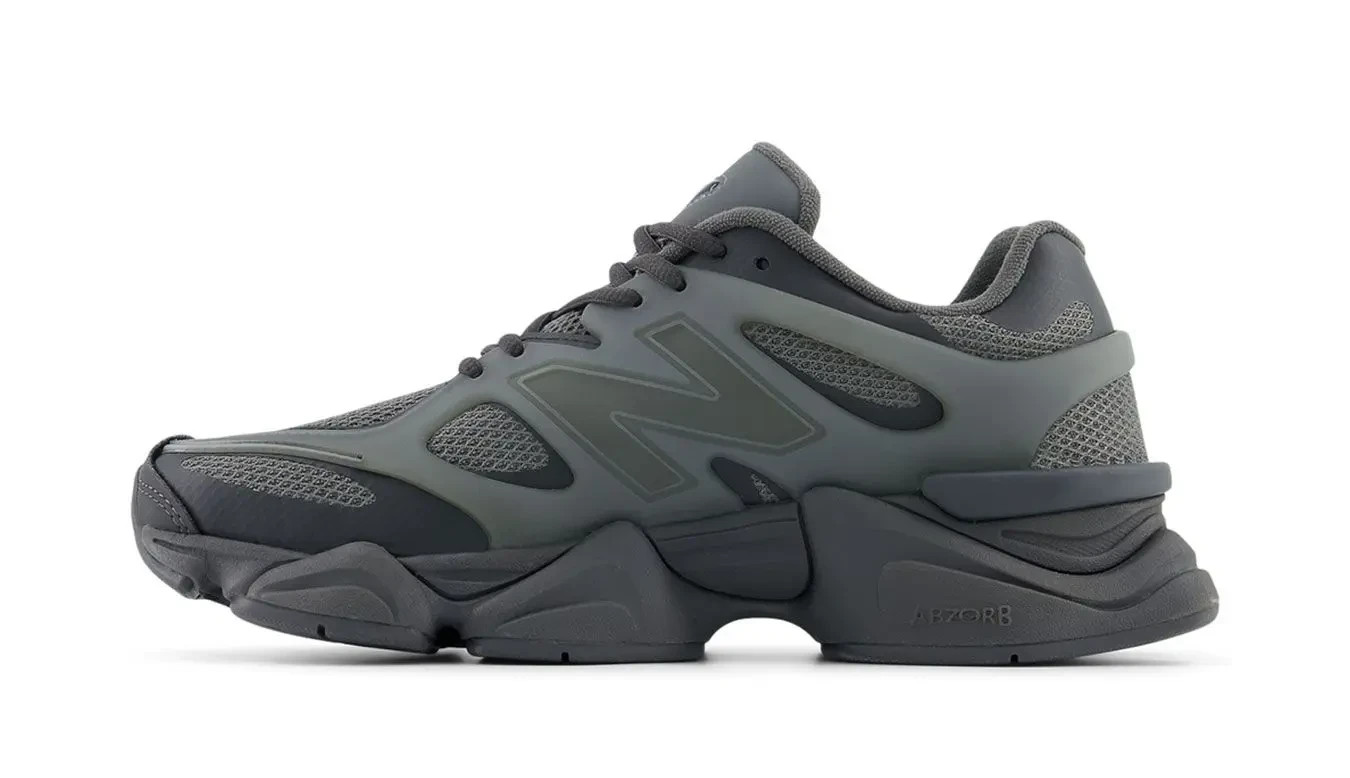 New Balance 9060 X 'Black Cement/Black' | Men Sizes 4 - 15 | U9060IAA