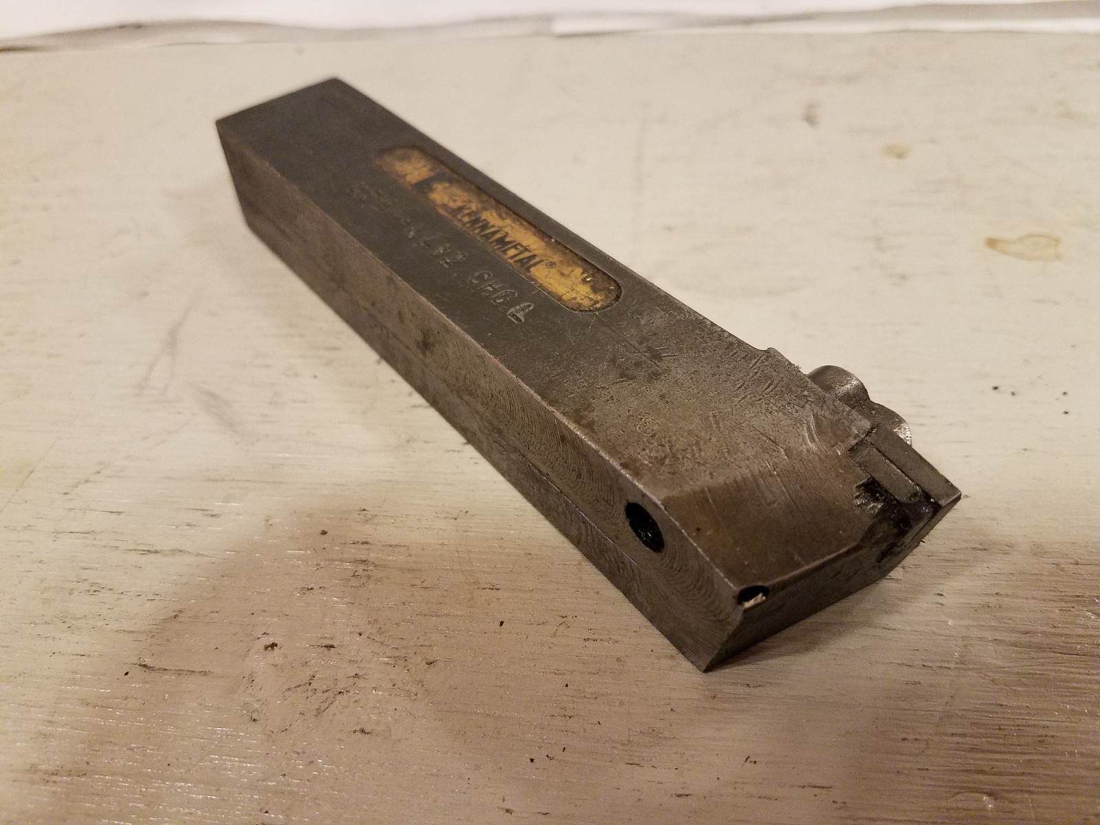 Kennametal 6340-0412 CHG.L Lathe Turning Tool, 6" OAL & 1-1/8" x 1" Shank