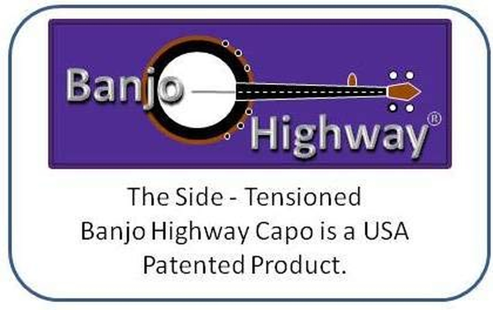 Fifth String Banjo Capo - Stainless Steel
