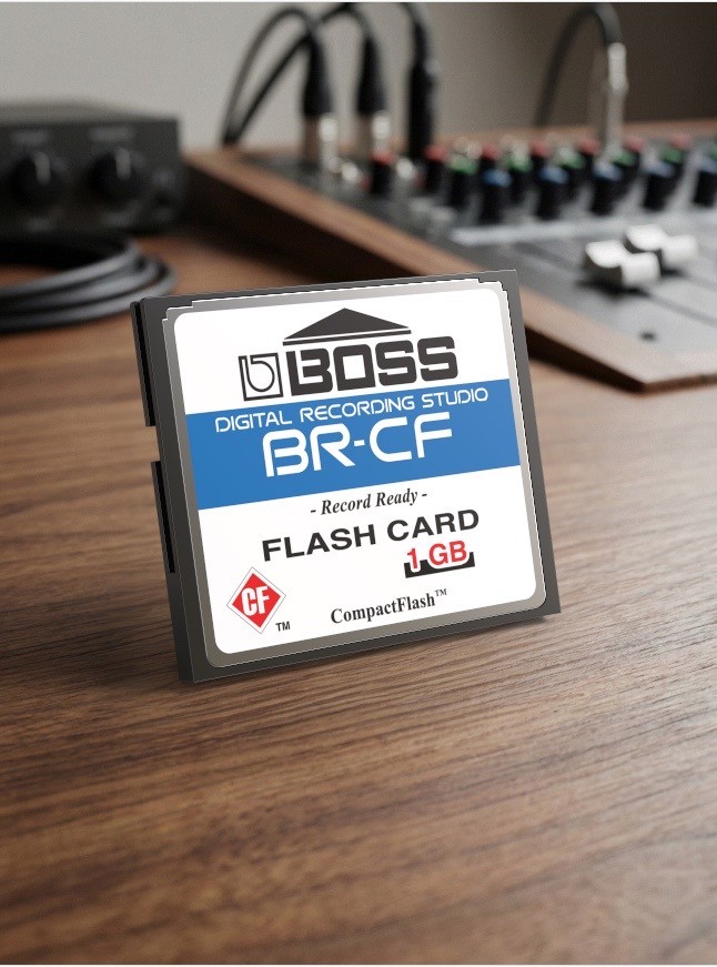Boss BR-CF 1GB CompactFlash Card Compatible with BR-600, BR-864, BR-900CD