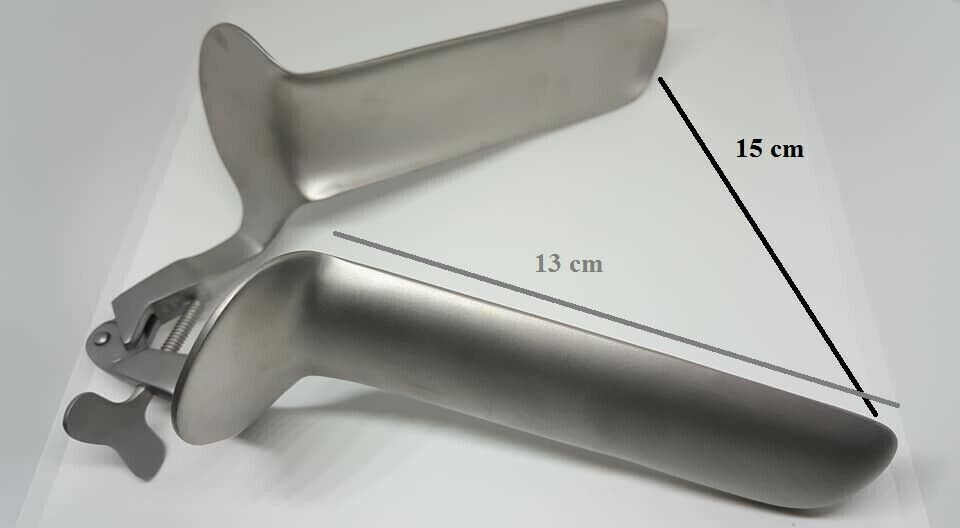 Giant Rare Collin Anal Speculum XXL  Self Retaining Extreme Top Stretching