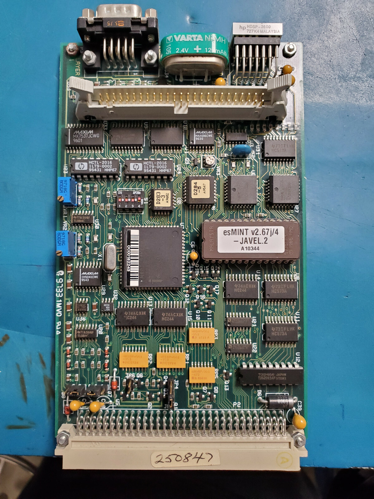 Optimised Control D281 Motion Controller Card PCB esMINT v2.67j/m