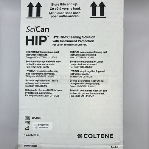 Scican HIP Cleaning Solution G4 L110 Washer detergent SINGLE BOX OEM CS-HIPL