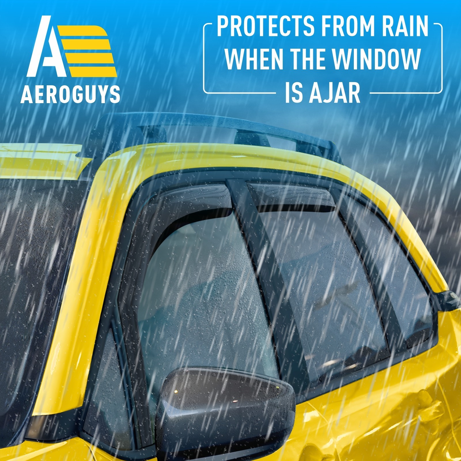Sun Rain Visors Wind Rain Guards for 2025-2026 Subaru Forester