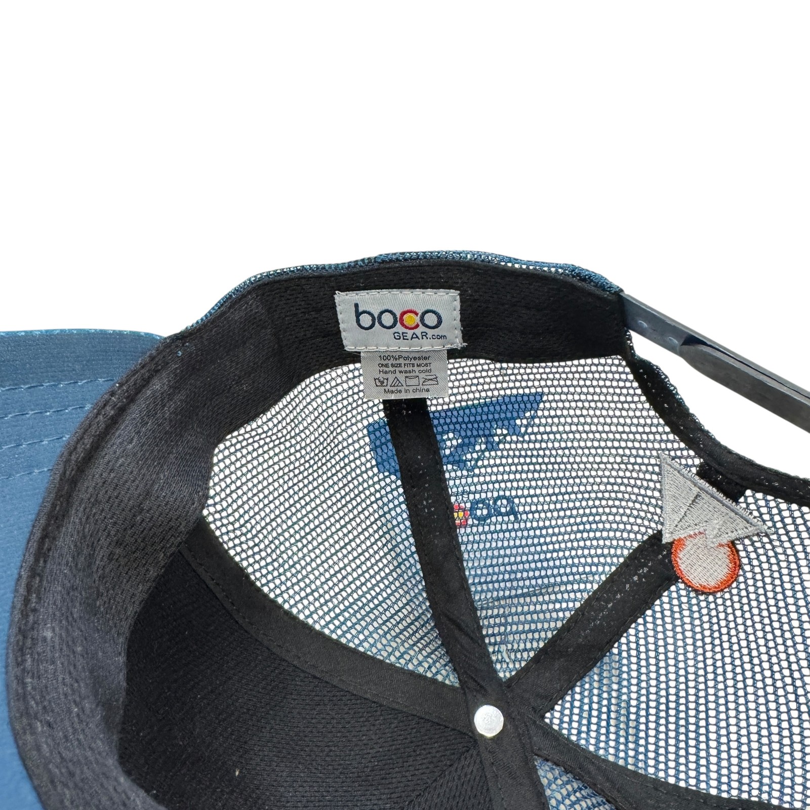 BOCO GEAR AT Virtual Challenge 2023 Trucker Hat 2190 Miles Blue