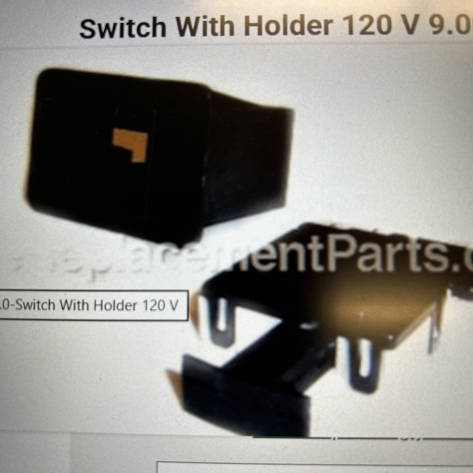 Marcher 120V9.001-048.0 Switch with Holder New In Box
