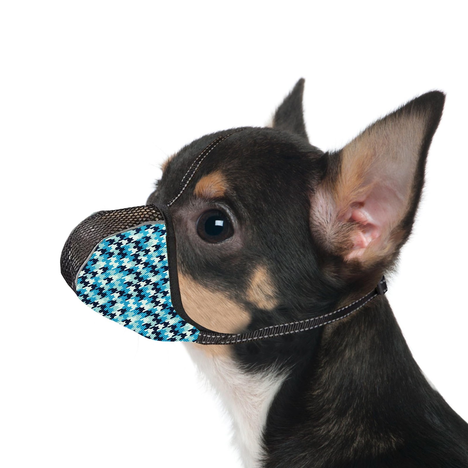 Dog Muzzle for Extra Small Dogs Soft Air Mesh Muzzles Anti & Prevent Biting C...