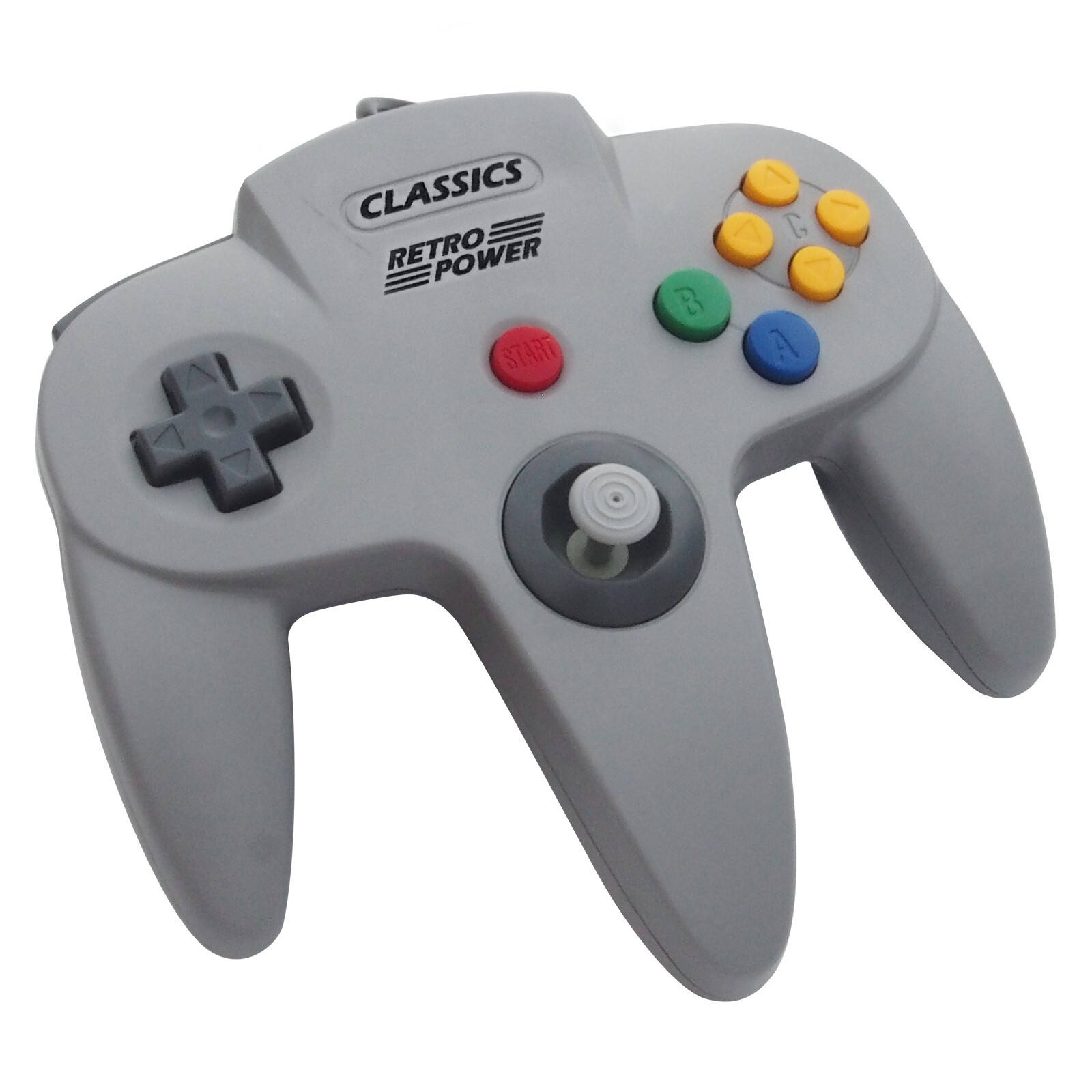 N64 USB Controller (4-player pack) with 10' USB Extension Cables
