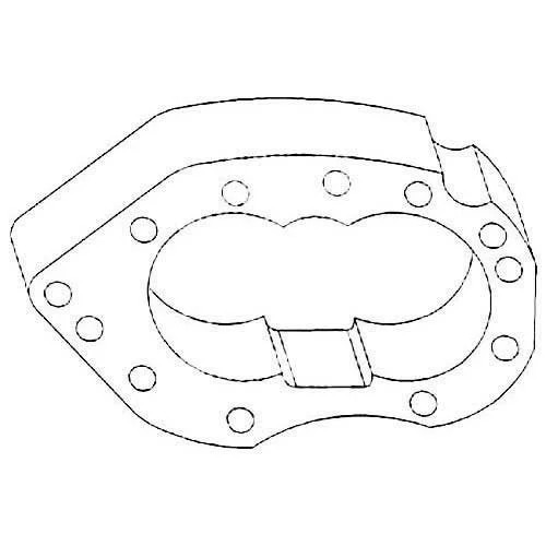 Hydraulic Pump Center Plate fits Oliver Super 77 Super 88 77 88 770 880 K2043B