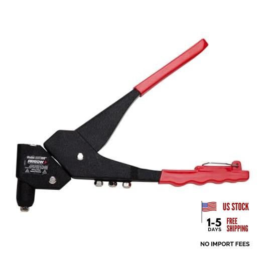 Arrow RHT300 One-Handed Swivel Rivet Tool, Manual Riveter for Metal, Pack of 1