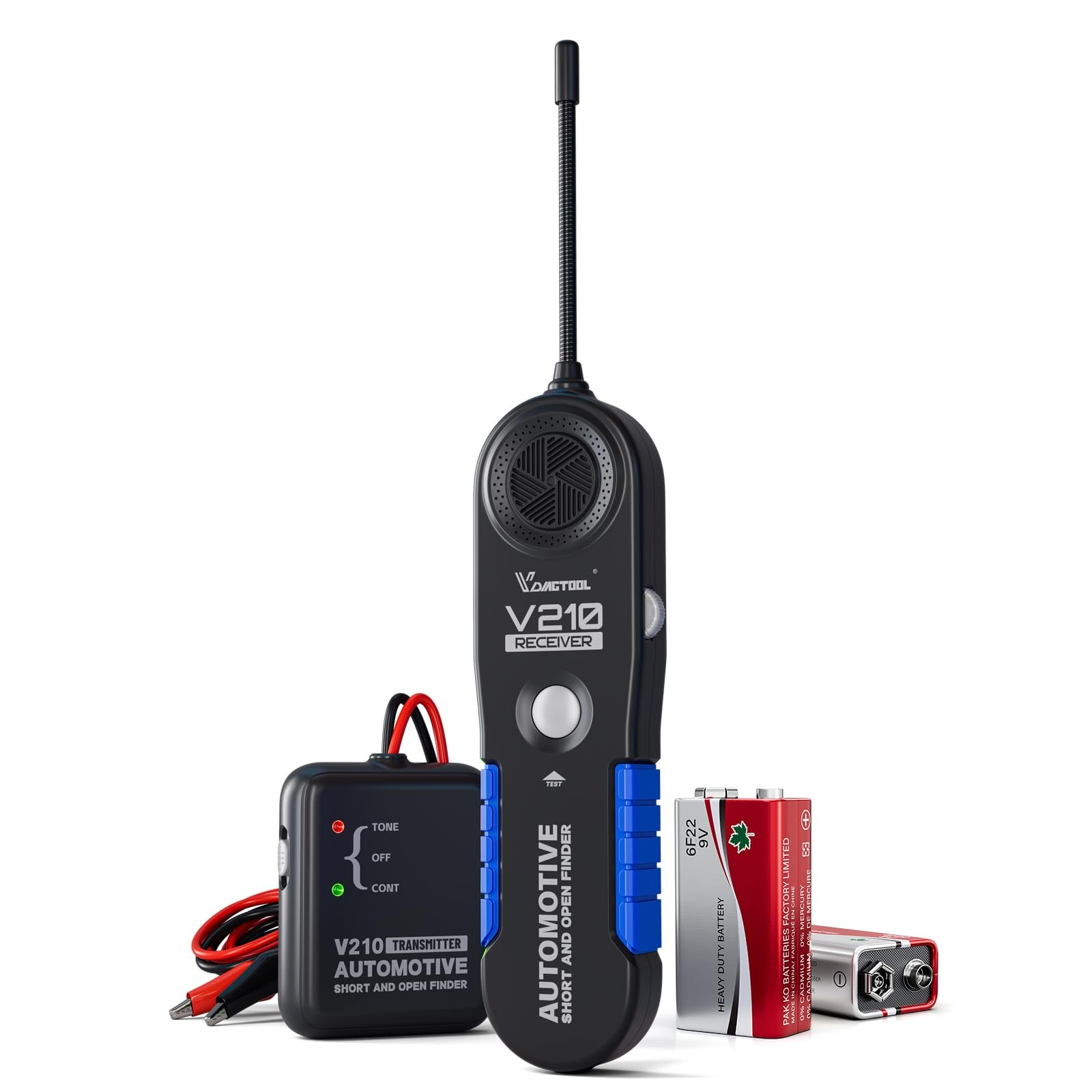 V210 Cable Break Detector Automotive Electrical Line Finder, DC 6V42V Line Finder...