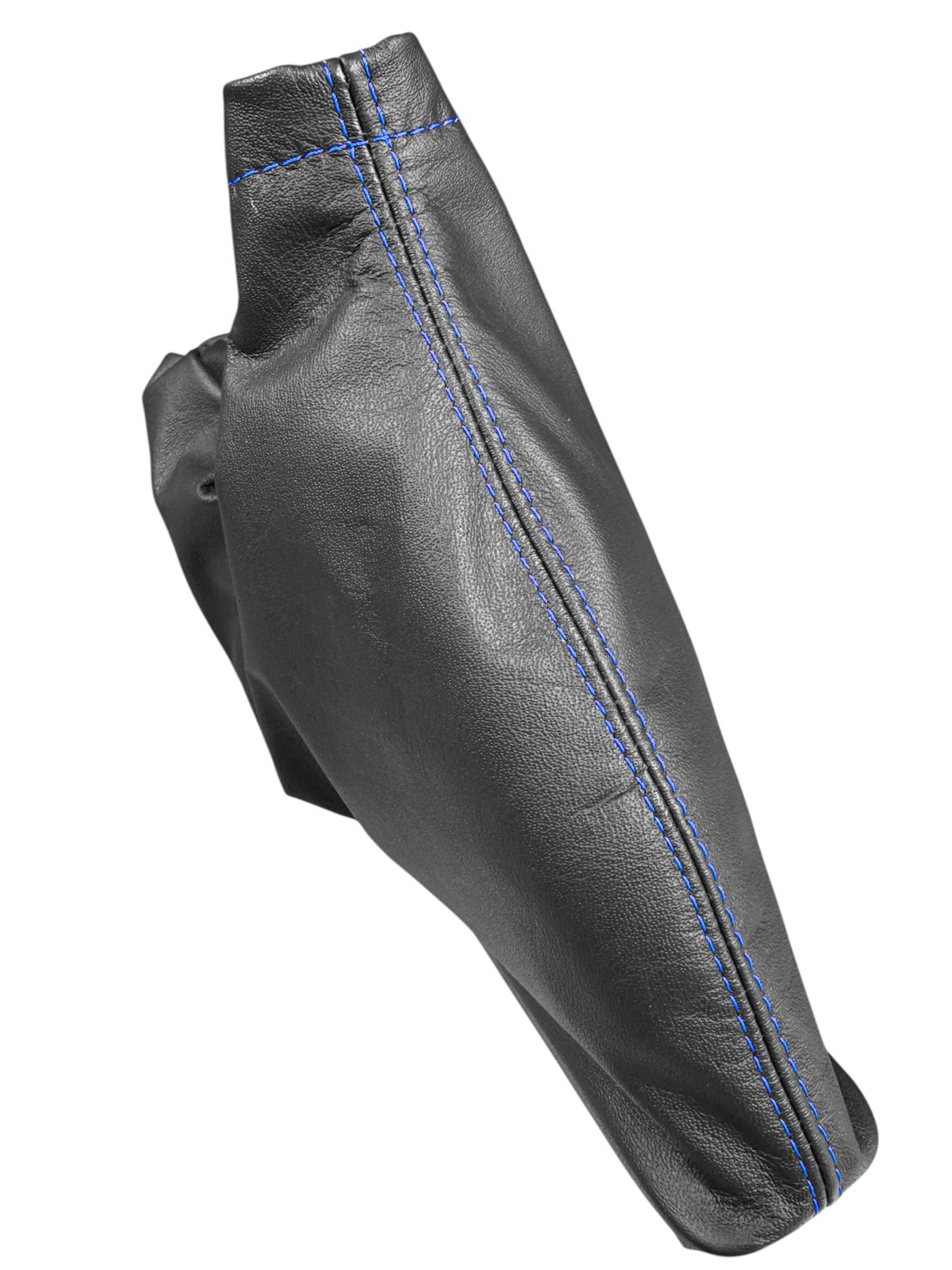 E-brake Boot For Subaru Impreza 2003–2005 FL (blob-eye) Leather Blue Stitching