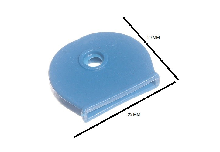 Key Cap Identifying Key Cover Blue Pack Of 2000