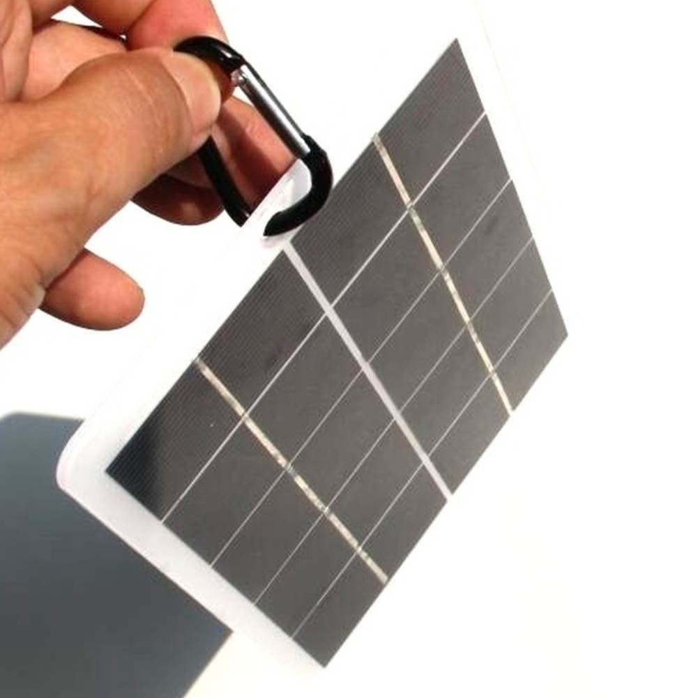 3W 5V Portable Solar Panel Charger USB Output for Outdoor Activities Hiking