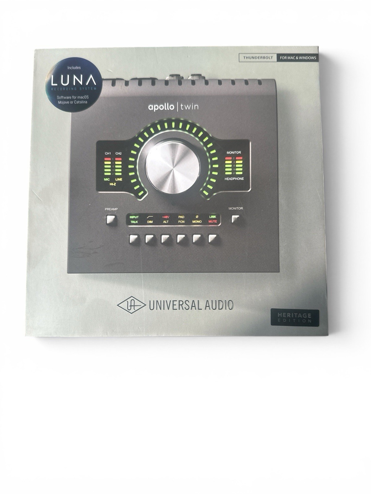 NEW SEALED Apollo Twin USB DUO Heritage Edition USB Universal Audio Interface