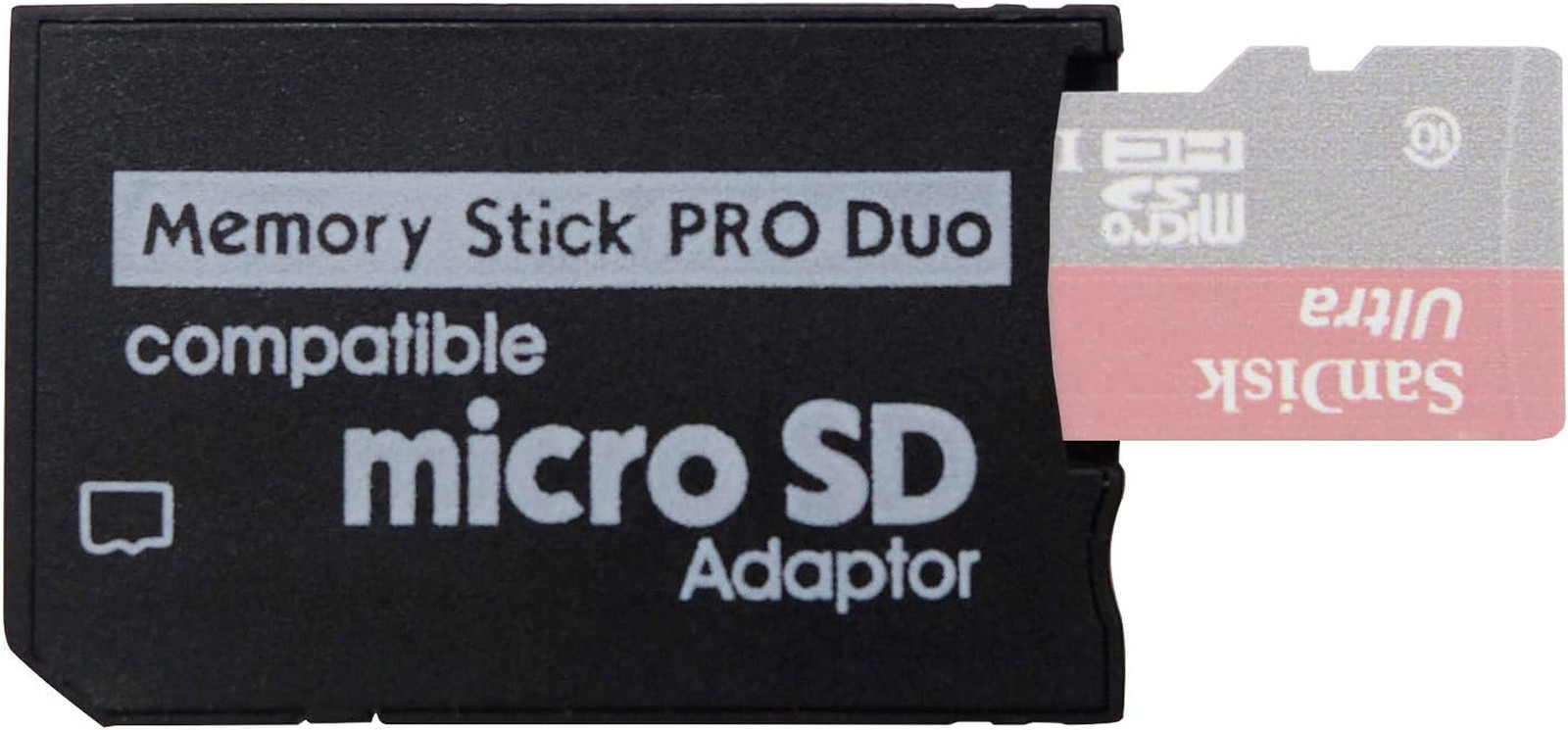 PSP Memory Stick Adapter, Micro SD to Memory Stick PRO Duo Magicgate Card for...
