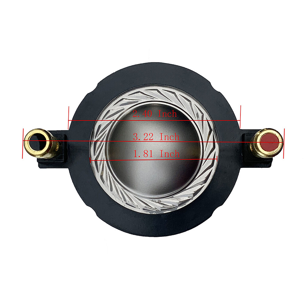 34MM 8 Ohm Replacement Diaphragm For Speaker Driver Tweeter Titanium Compression