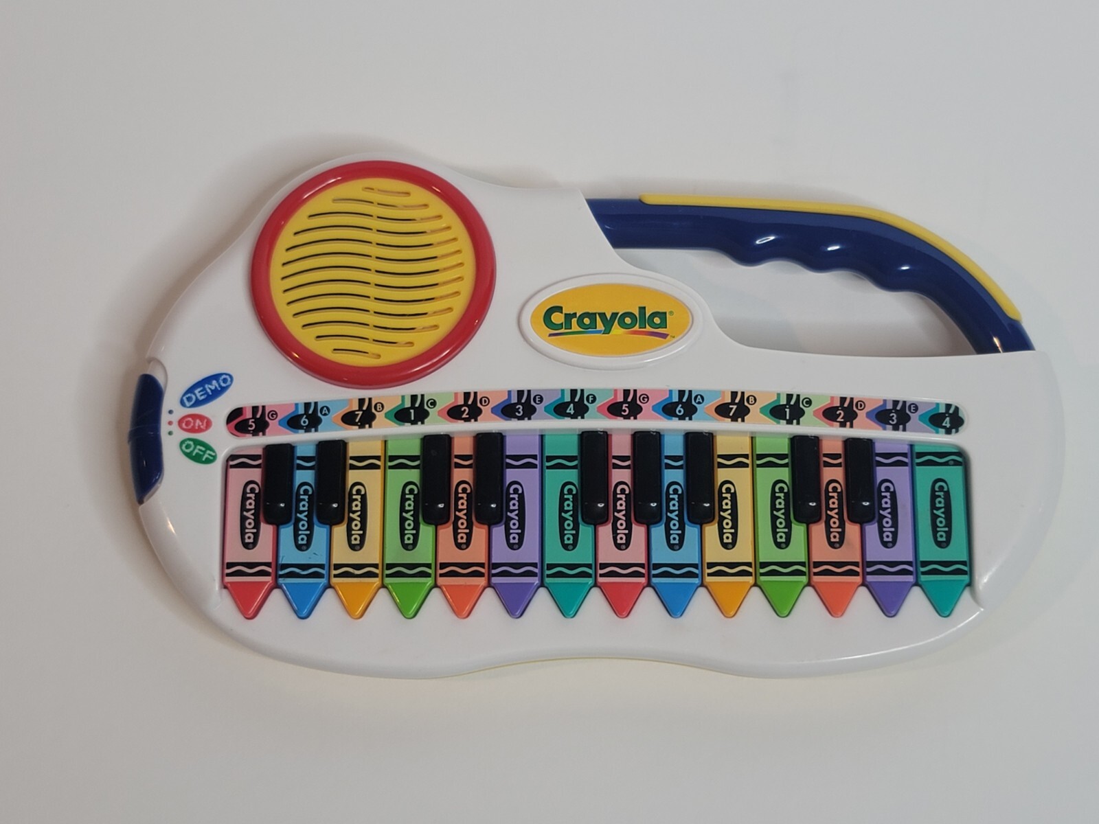 RARE Vintage Crayola Crayons Keyboard - 2000 Binney & Smith Electronic Y2k WORKS