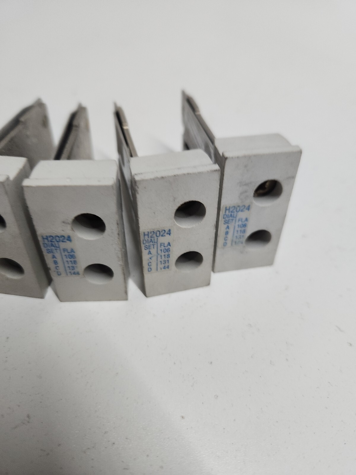 (5) Eaton H2024 Thermal Overload Heater Elements