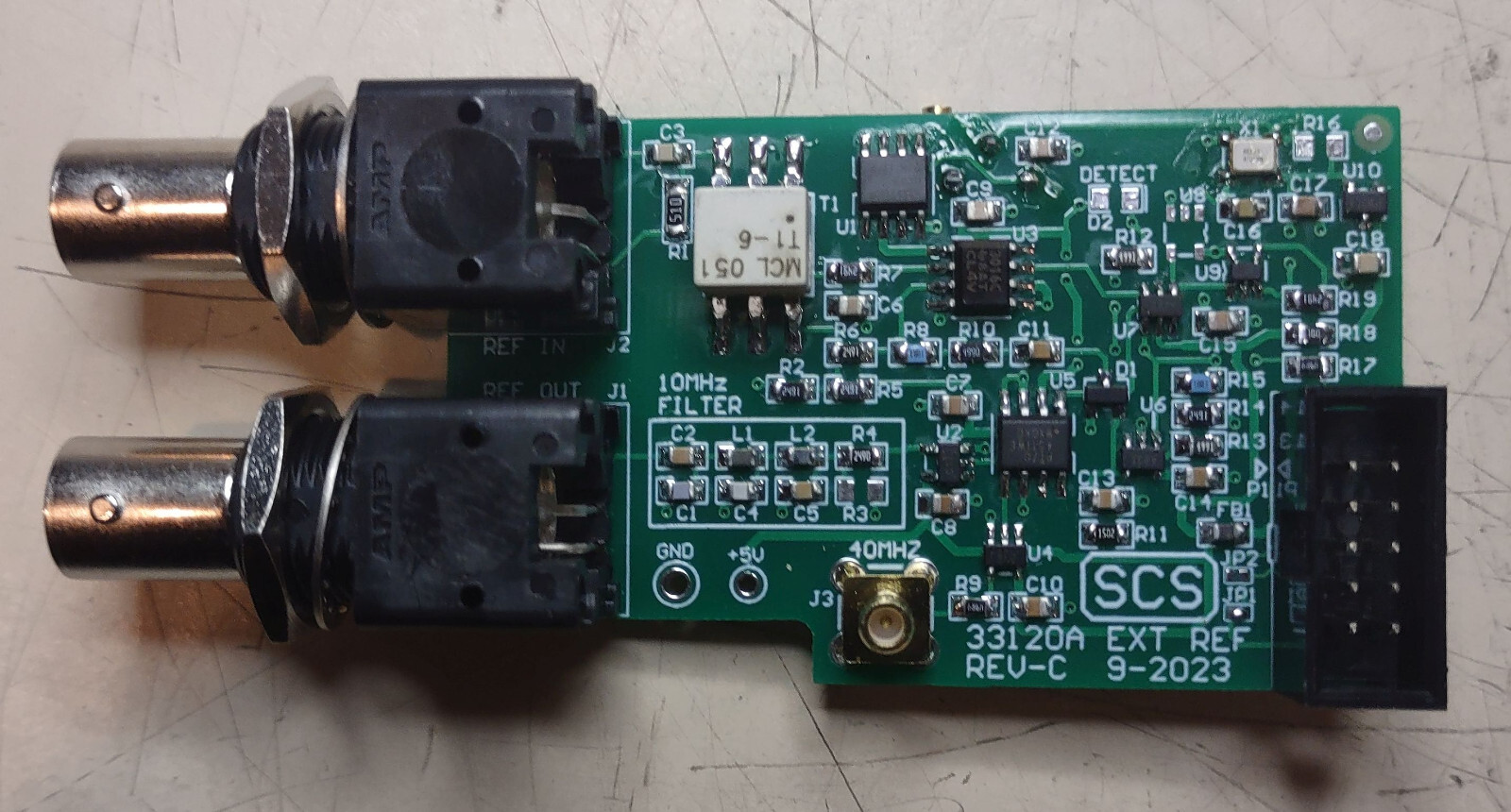 HP/Agilent 33120A Option 001 External Reference Board Replacement