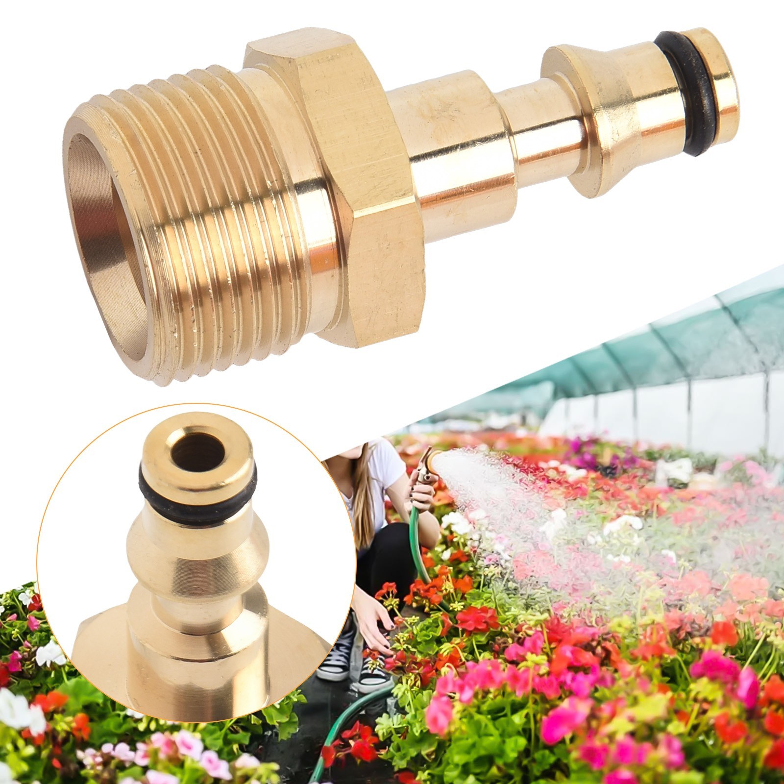 M22 Adapter for Quick Connection to High Pressure Washer Hose Pipe