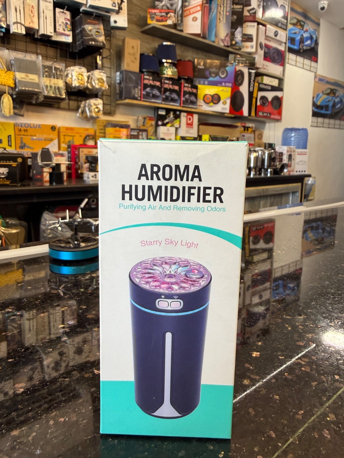 Mini Car Aroma Diffuser Humidifier Air Purifier Essential Oil Diffuser, USB