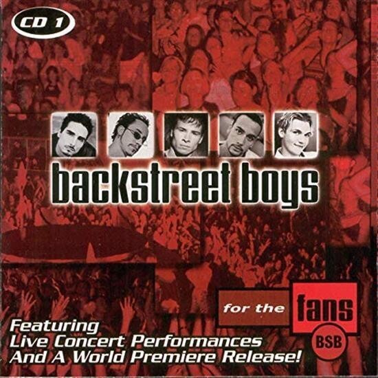 Backstreet Boys For The Fans CD Disc 1 RED Brand New Sealed UK Only Release
