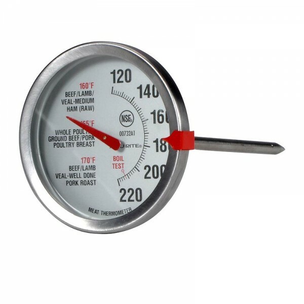 ACU-RITE 732 STAINLESS STEEL INSTANT READ MEAT PROBE THERMOMETER BBQ SMOKER OVEN