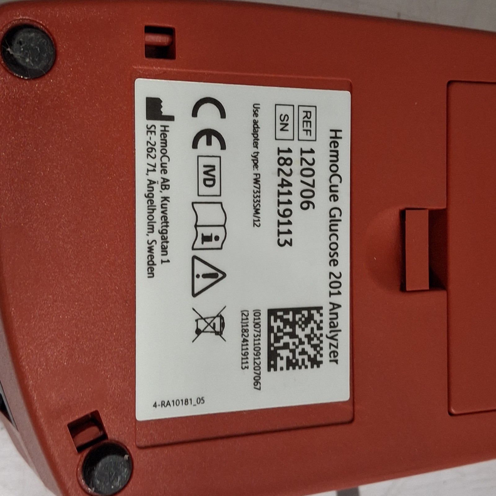HemoCue Glucose 201