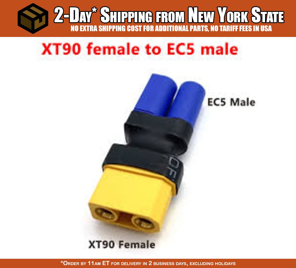 XT90 FEMALE TO EC5 MALE Battery Connector