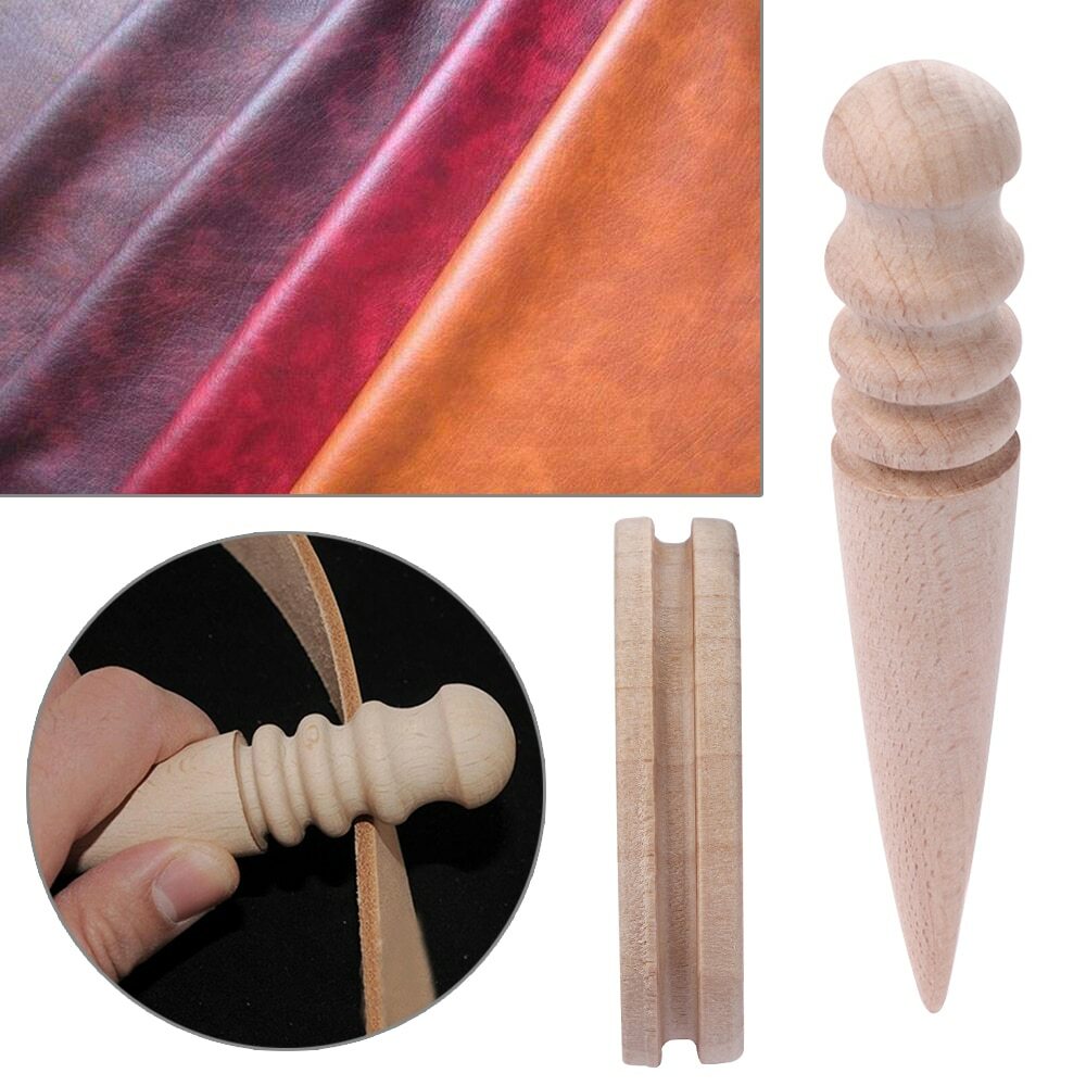 Leather tool edge trimmer polishing milling size round bar leather craft tool